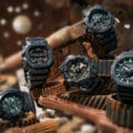 G-Shock Teal and Brown Rust Series includes the large digital GX-56RC-1 and 4 analog-digital models