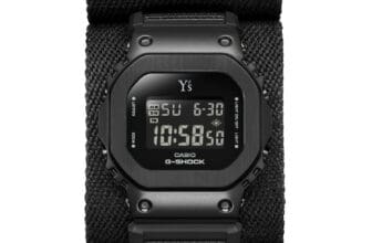 Y's x G-Shock GM-S5600YS-1 Cloth Band
