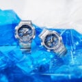 G-Shock GMA-S110TB-8A and GMA-S120-8A Translucent Gray and Metallic Blue