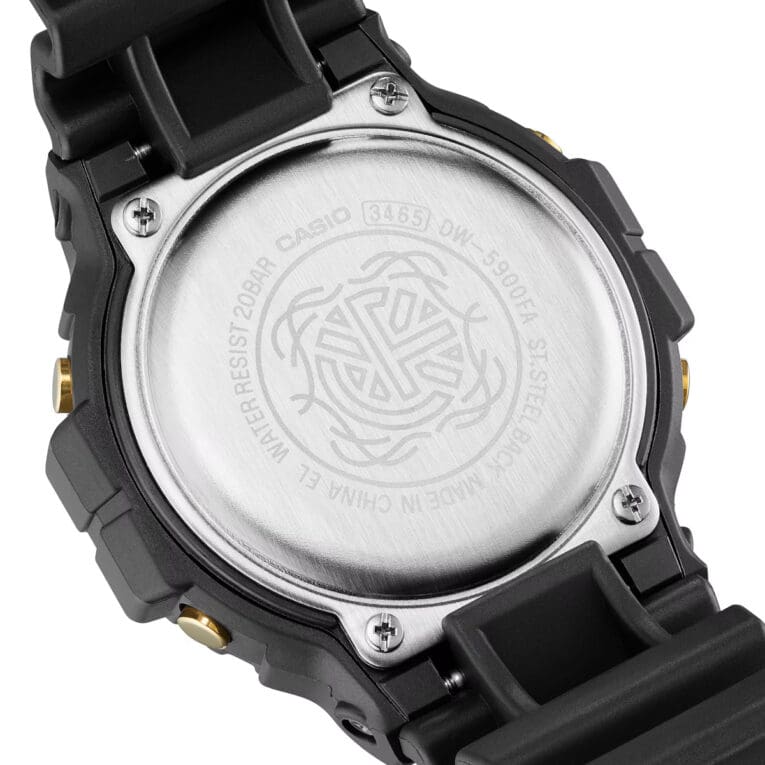 Facetasm x G-Shock DW-5900FA-1 Case Back