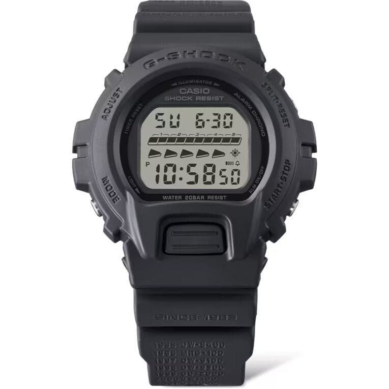 G-Shock DW-6640RE-1 Display