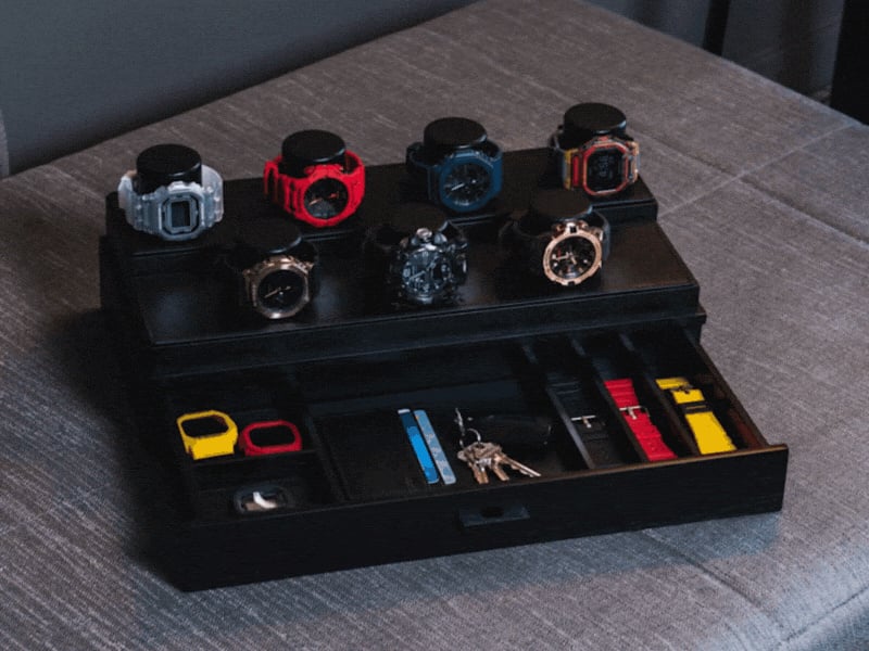 G-Shock x Holme & Hadfield Watch Display Case