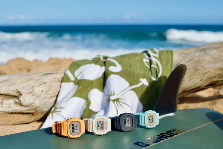 G-SHOCK G-LIDE GLX-S5600 SMALLER SQUARE SERIES FOR SURFING