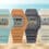 G-Shock GLX-S5600 is a small square G-LIDE surfing watch with tide and moon graphs