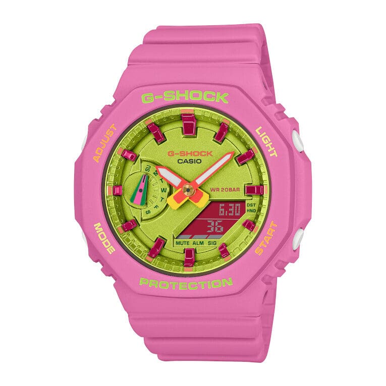 Colorful and smaller G Shock GMA S2100BS and GMA S2200PE watches