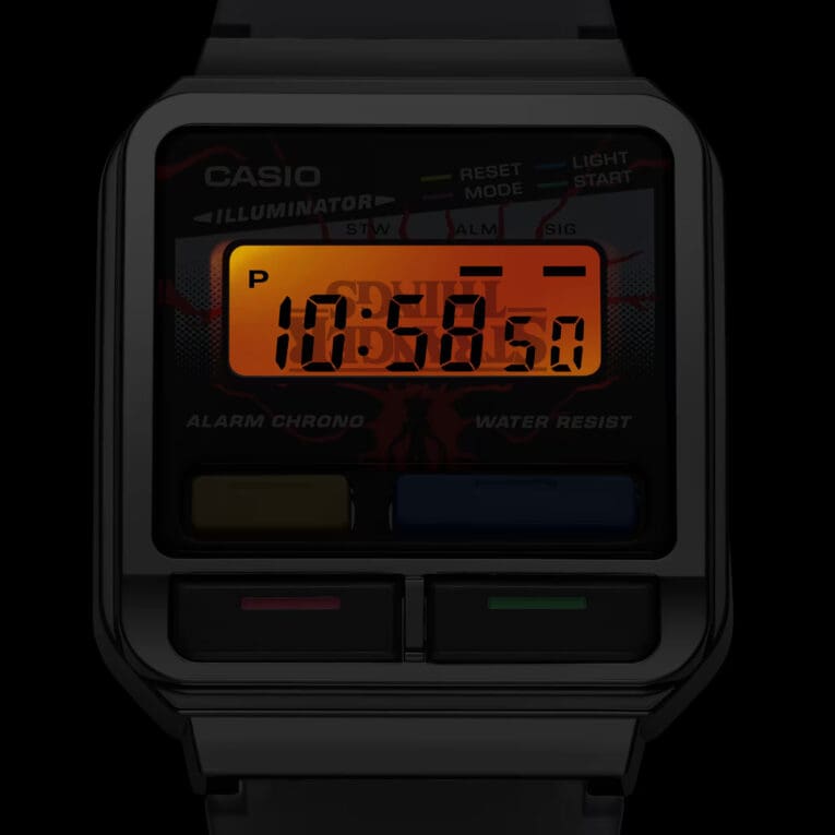 Stranger Things x Casio A120WEST-1A LED Backlight