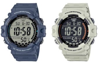 Casio AE-1500WH Blue and Off-White