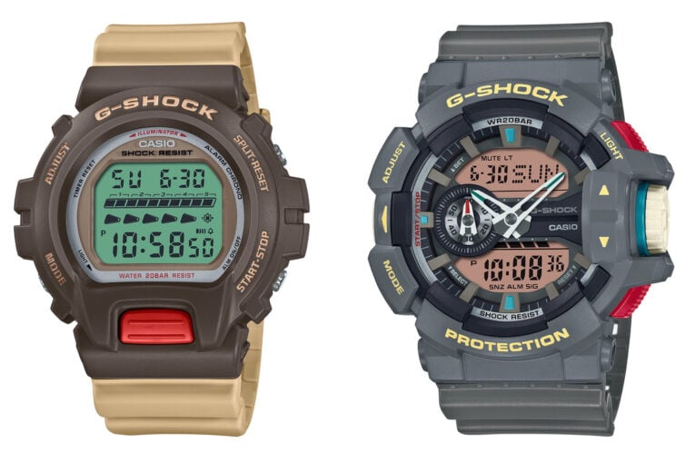 Second DW-6000 revival model coming: G-Shock DW-6600PC-5 in Vintage Product Series with GA-400PC-8A