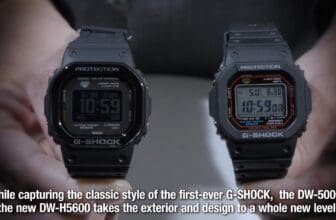 G-Shock DW-H5600 Versus GW-M5610 Size