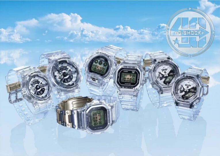 G-Shock Clear Remix 40th Anniversary