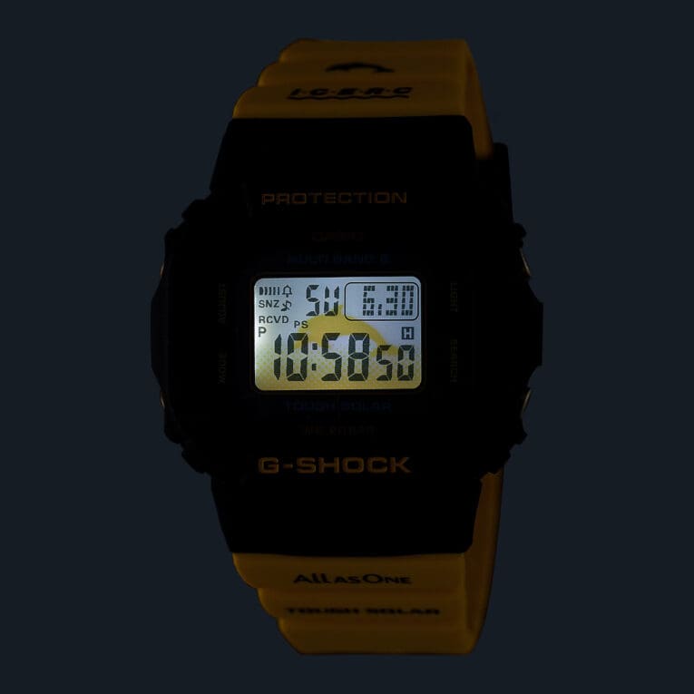 G-Shock GMD-W5600K-9JR LED Backlight