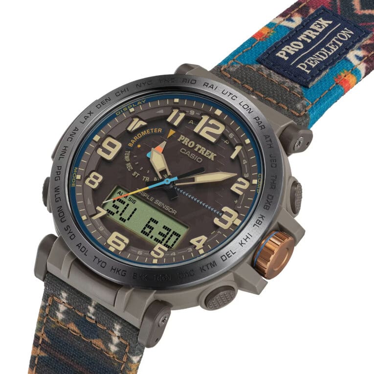 Pendleton x Pro Trek PRG601PE-5 Angle