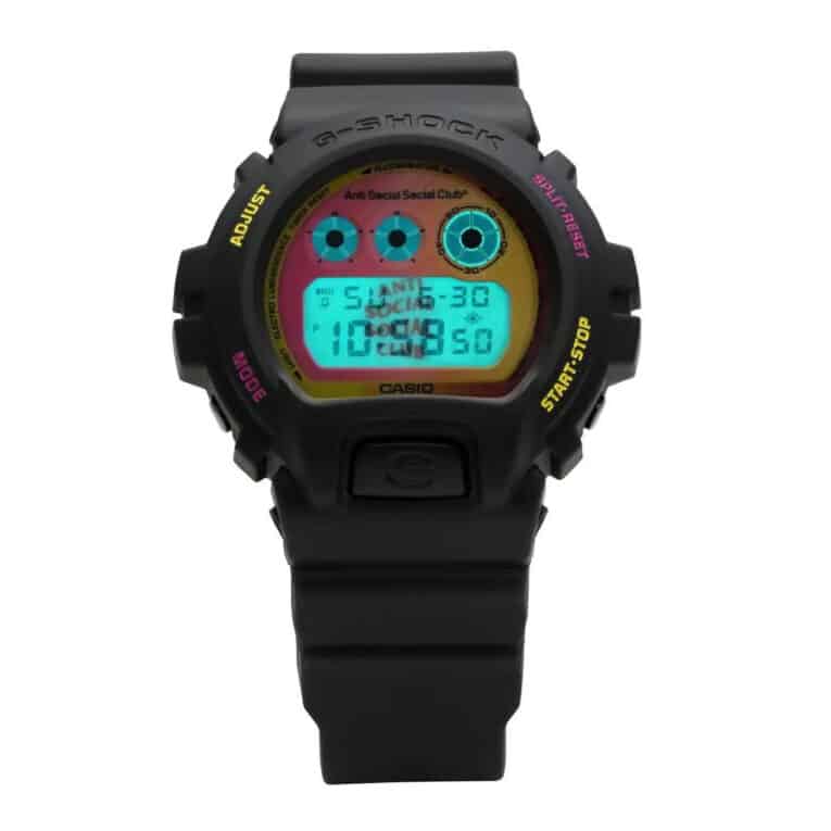 Anti Social Social Club x G-Shock DW-6900 EL Backlight