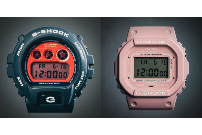Billionaire Boys Club and Icecream tease upcoming G-Shock collaboration (launching June 16): DW-6900 and DW-5600