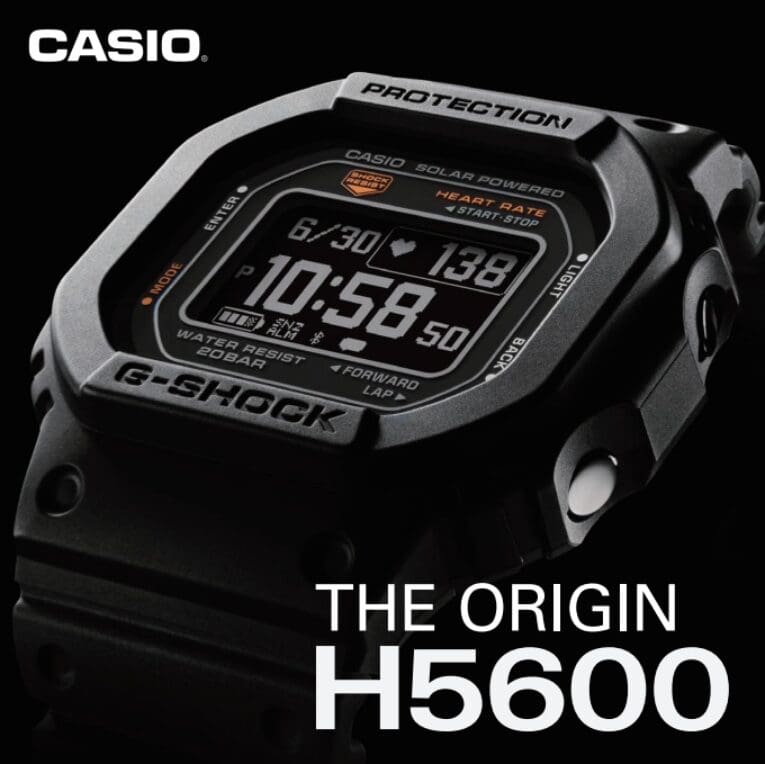 Casio releases new print-style catalog brochure for "The Origin H5600"