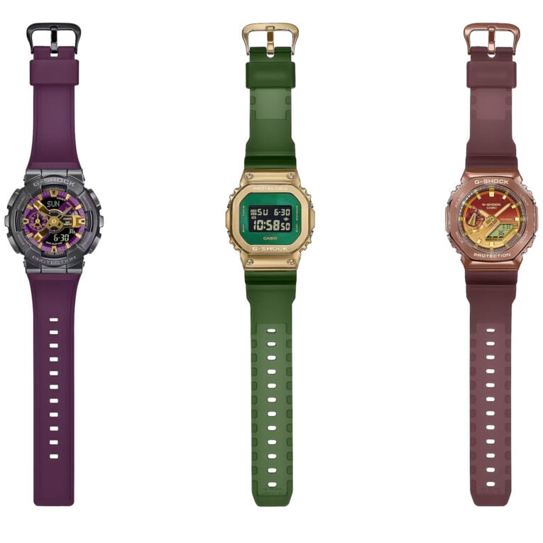 G-Shock Classy Off-Road Series: GM-110CL-6A, GM-2100CL-5A, GM-5600CL-3
