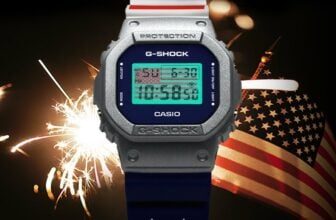 G-Shock DW5600US23-7 4th of July USA Flag