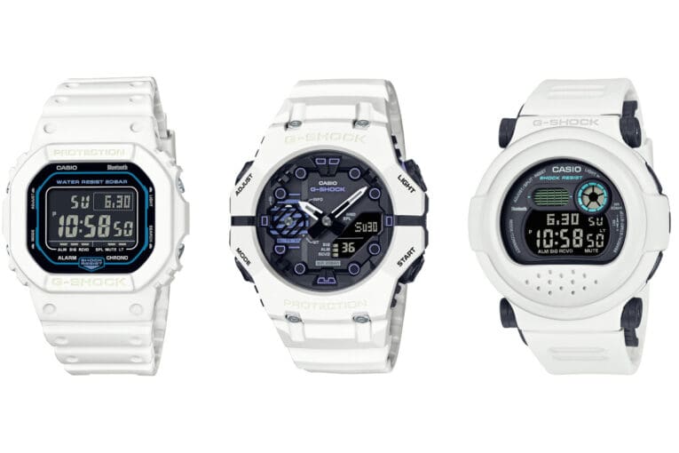 G-Shock Sci-Fi World Series: DW-B5600SF-7, G-B001SF-7, GA-B001SF-7A