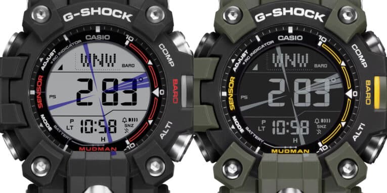 G-Shock Mudman GW-9500 Duplex LCD Display