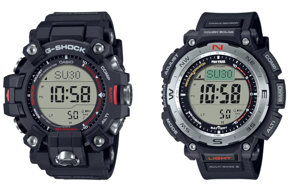 G-Shock Mudman GW-9500 Versus Pro Trek PRW-3400 - G-Central G-Shock Fan Site