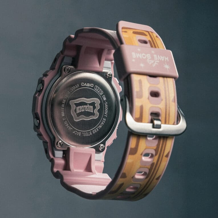 Icecream x G-Shock DW-5600 Case Back