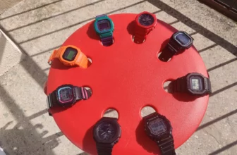 Ikea Stool as G-Shock Watch Stand