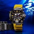G-Shock Frogman MRG-BF1000E-1A9 includes rubber and titanium bands and is limited to 700 worldwide