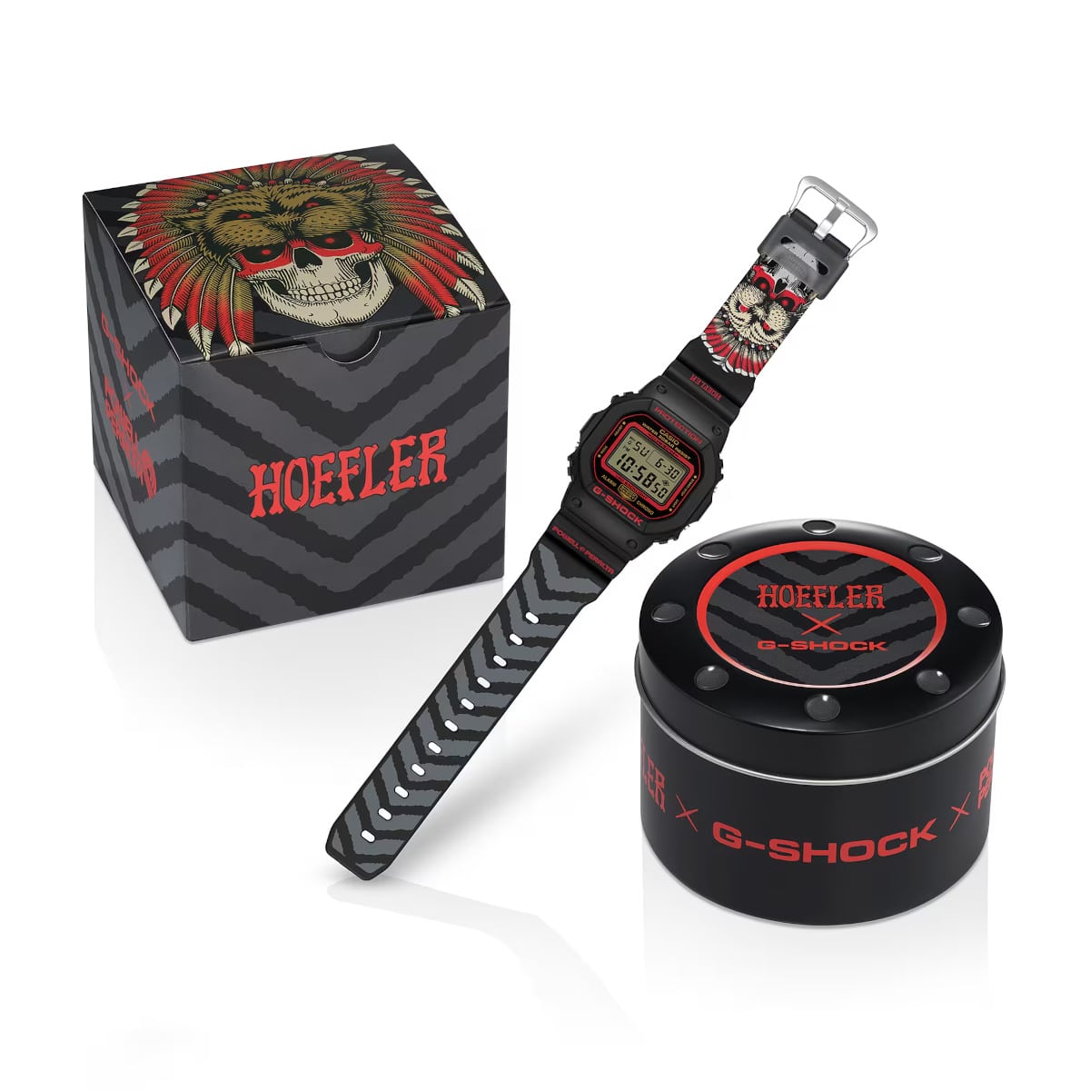 G-SHOCK x Preduce Skateboards DW 5600 Collaboration