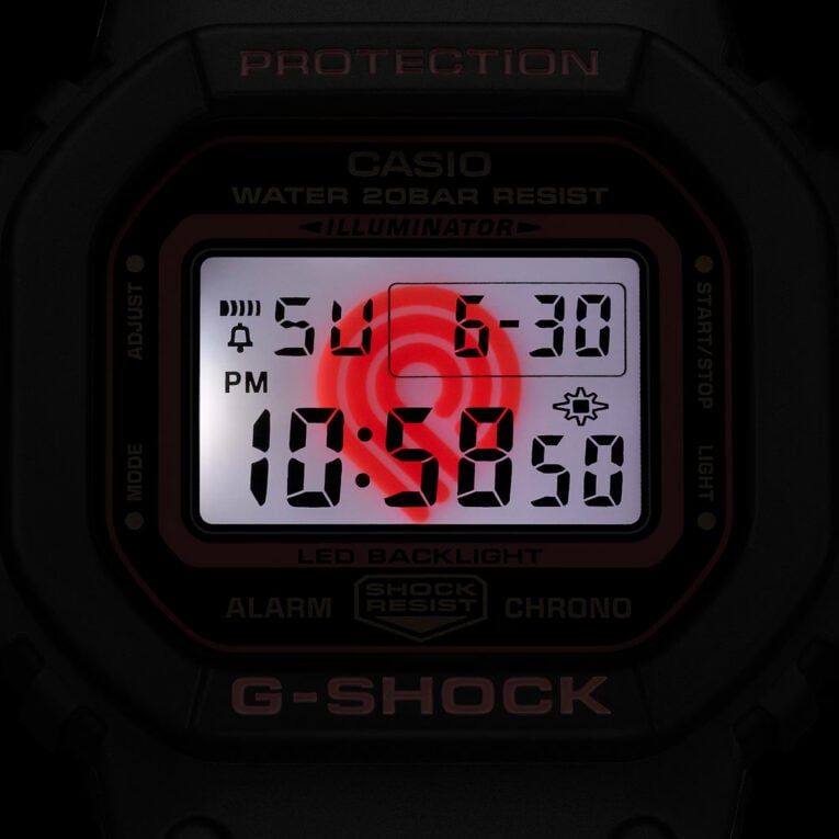 G-Shock DW-5600KH-1 LED Backlight