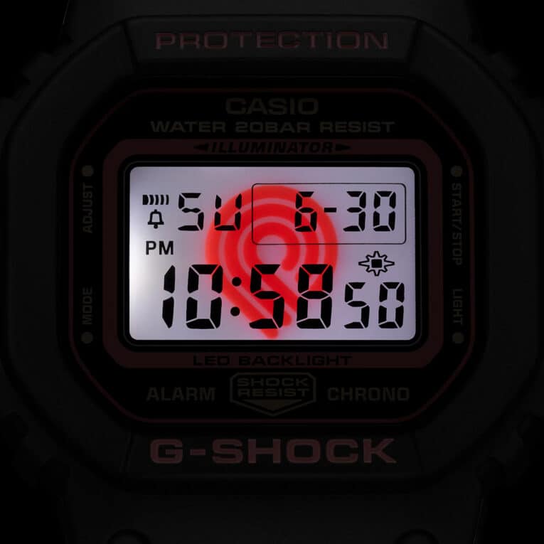 G-Shock DW-5600KH-1 LED Backlight