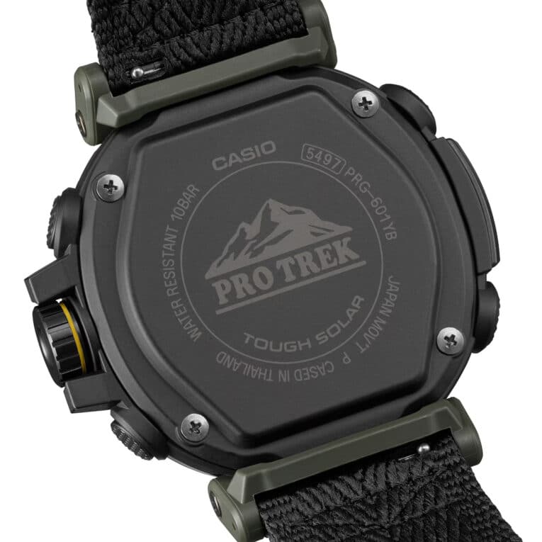 Pro Trek PRG601YB-3 Case Back