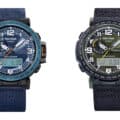 Casio Pro Trek PRG601YB-2 and PRG601YB-3 with cloth bands now available in the U.S.