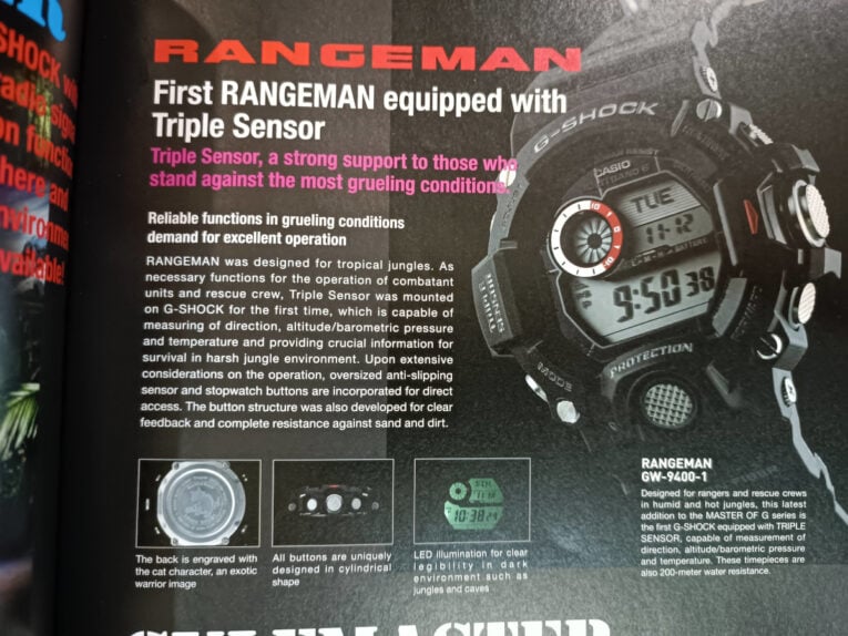 G-Shock Rangeman GW-9400 WATCHNAVI