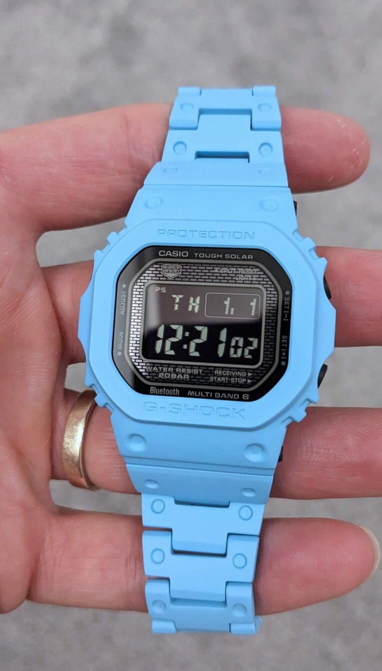 B5K Customs specializes in Cerakote coatings on G-Shock GMW-B5000 watches