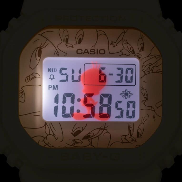 Looney Tunes x Baby-G BGD-565TW-5 Tweety LED Backlight