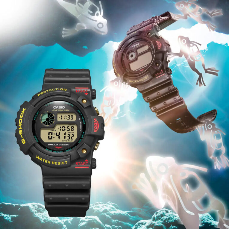 Limited time restoration service for first generation Frogman DW-6300 offered by G-Shock Japan