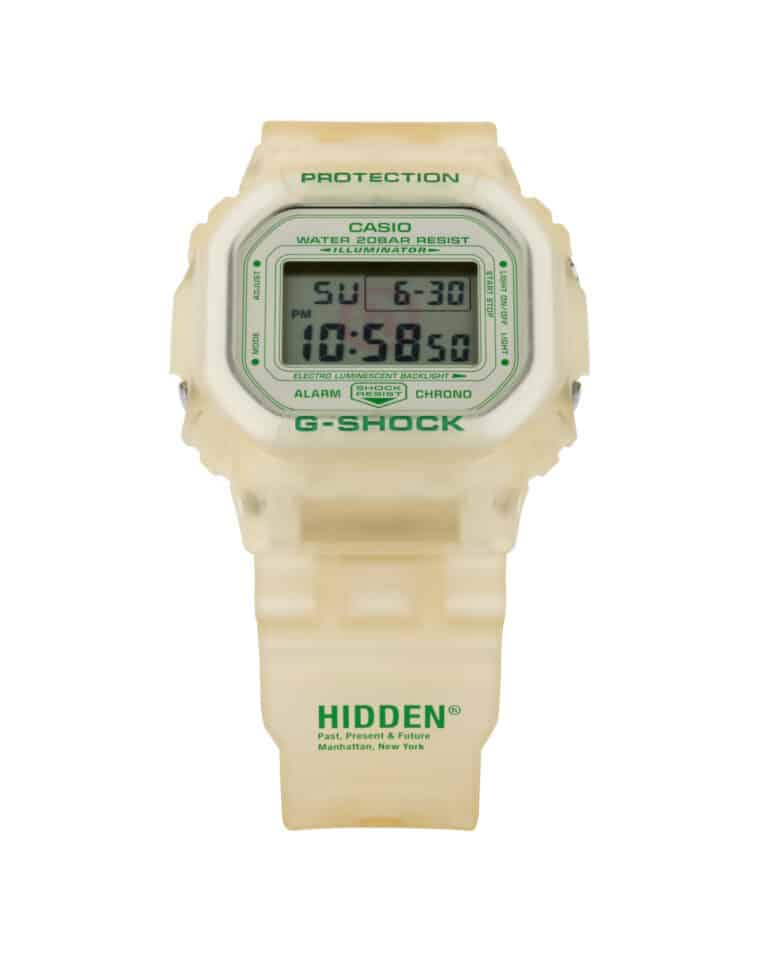 Hidden NY x G-Shock DW5600HDN227 Display