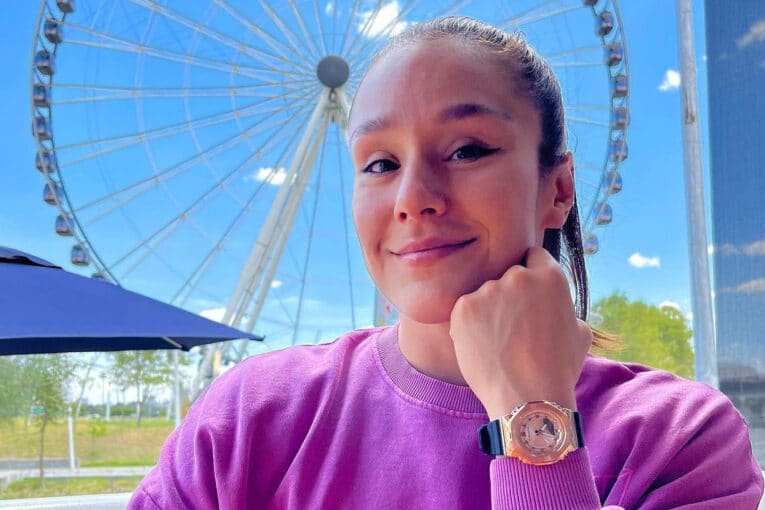 UFC Women's Flyweight Champion Alexa Grasso wears G-Shock and Baby-G watches