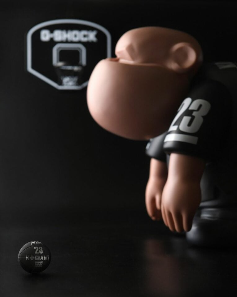 G-Shock x 4A Like Black Toy Basketball Hoop