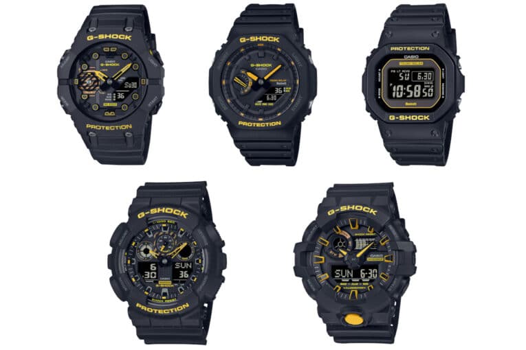 G-Shock Caution Yellow CY Series