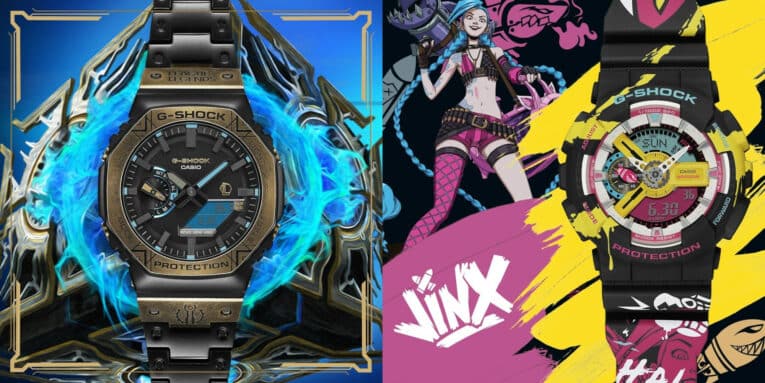 League of Legends x G-Shock GM-B2100LL-1A and GA-110LL-1A