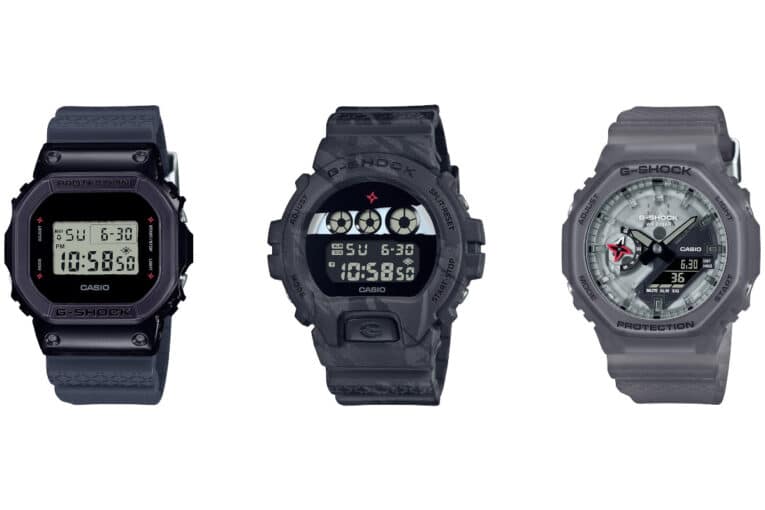 G-Shock Ninja Series: DW-5600NNJ-2JR, DW-6900NNJ-1JR, GA-2100NNJ-8AJR