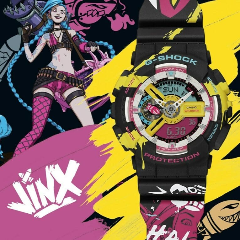 League of Legends x G-Shock GA-110LL-1A Jinx