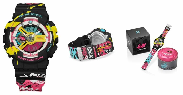 League of Legends x G-Shock GA-110LL Band and Box