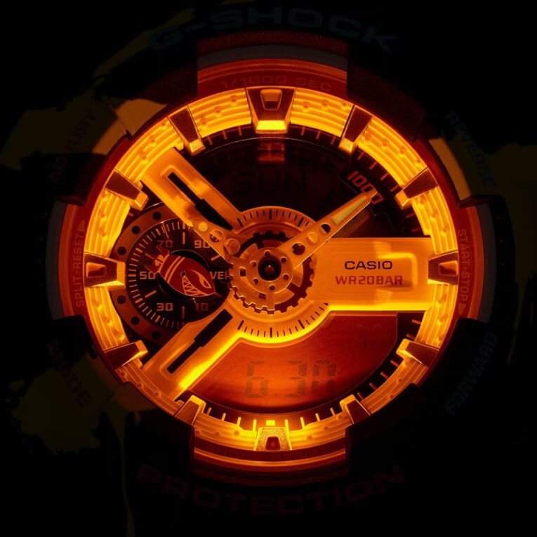 G-Shock GA110LL-1A LED Light