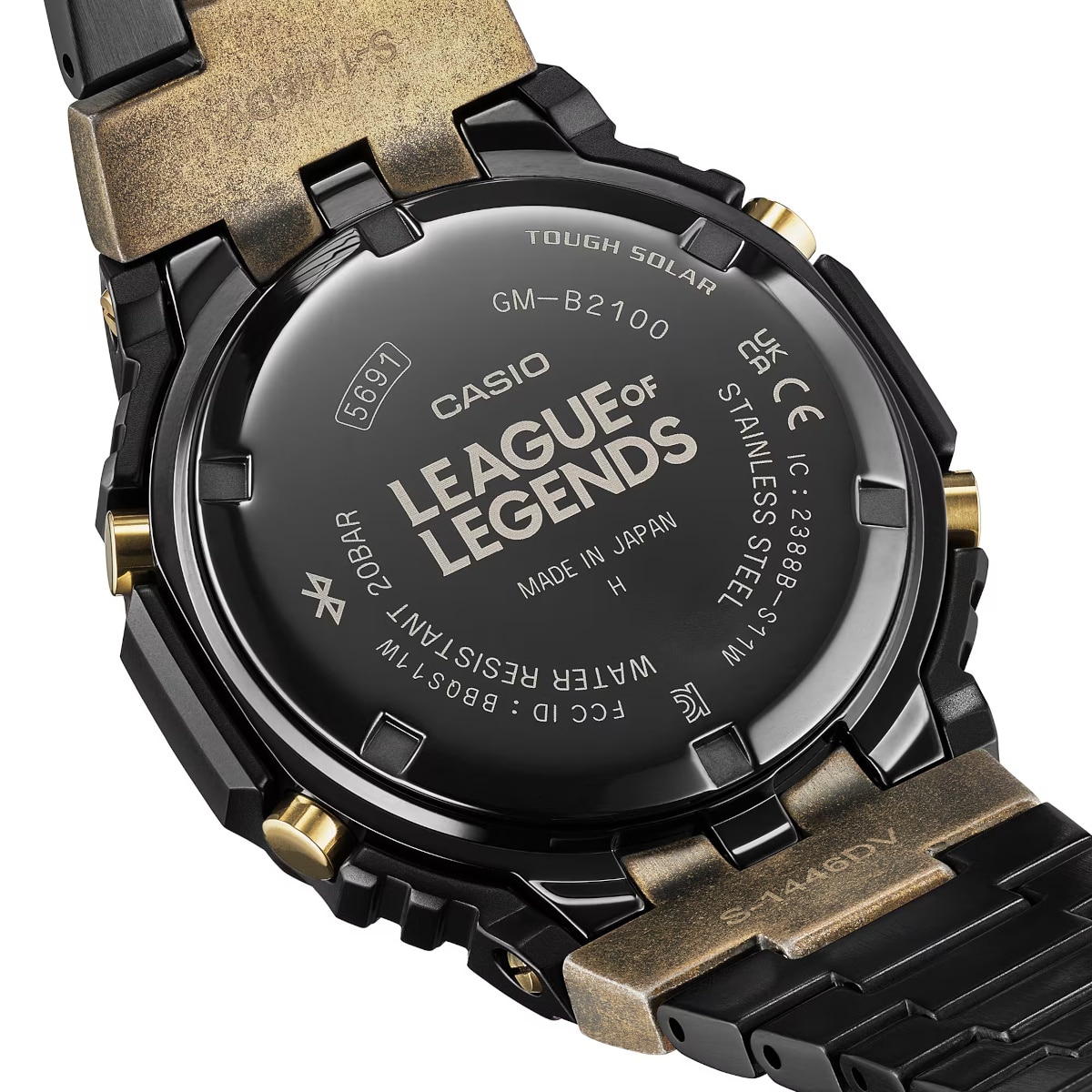 Riot Games' League of Legends x G-Shock collaboration includes GM