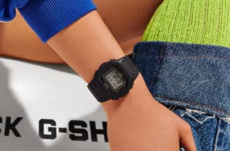 G-Shock GMD-S5600BA-1 Wrist Shot