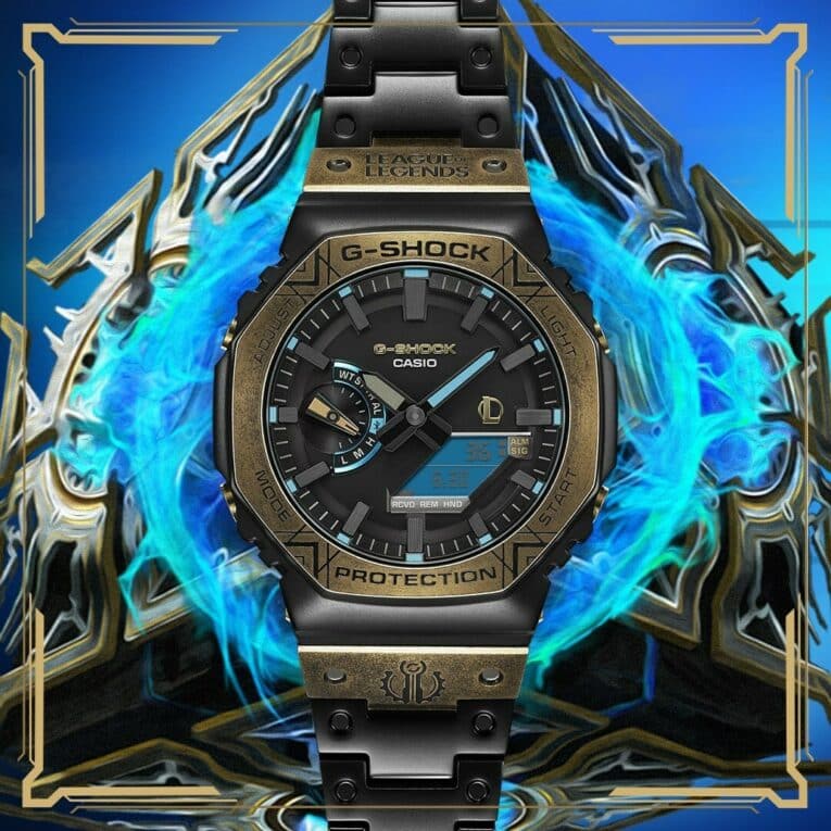 League of Legends x G-Shock GM-B2100LL-1A Hextech