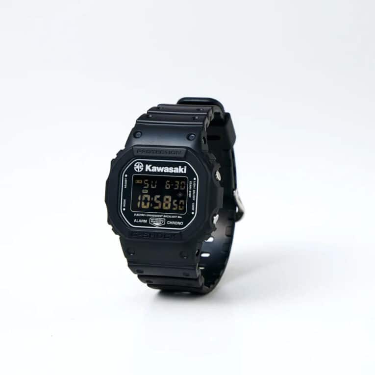 'Kawasaki x G-Shock DW-5600' collaboration features the new River Mark logo