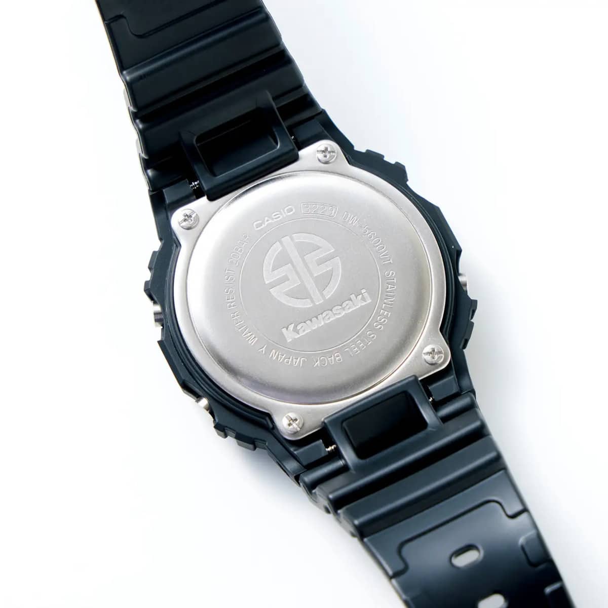 Kawasaki x G-Shock DW-5600' collaboration features the River Mark 